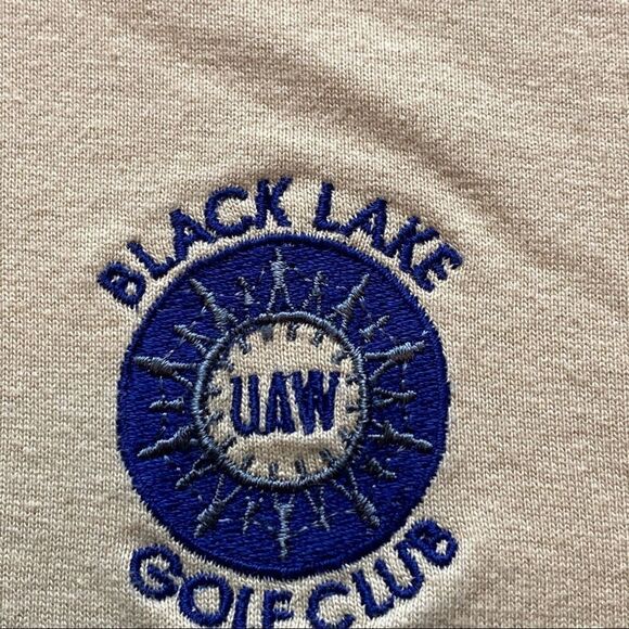 King Louie Gold Tone Polo Short - Picture 7 of 11